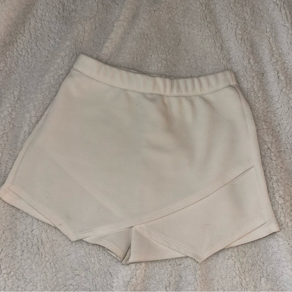 A’GACI High-Waist Split Front Skort Small